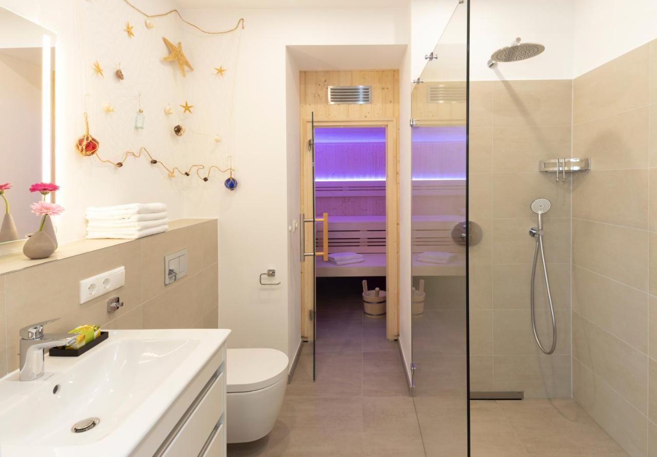 בינץ Safari Lodge Prora - Mit Sauna Und Direktem Strandzugang מראה חיצוני תמונה